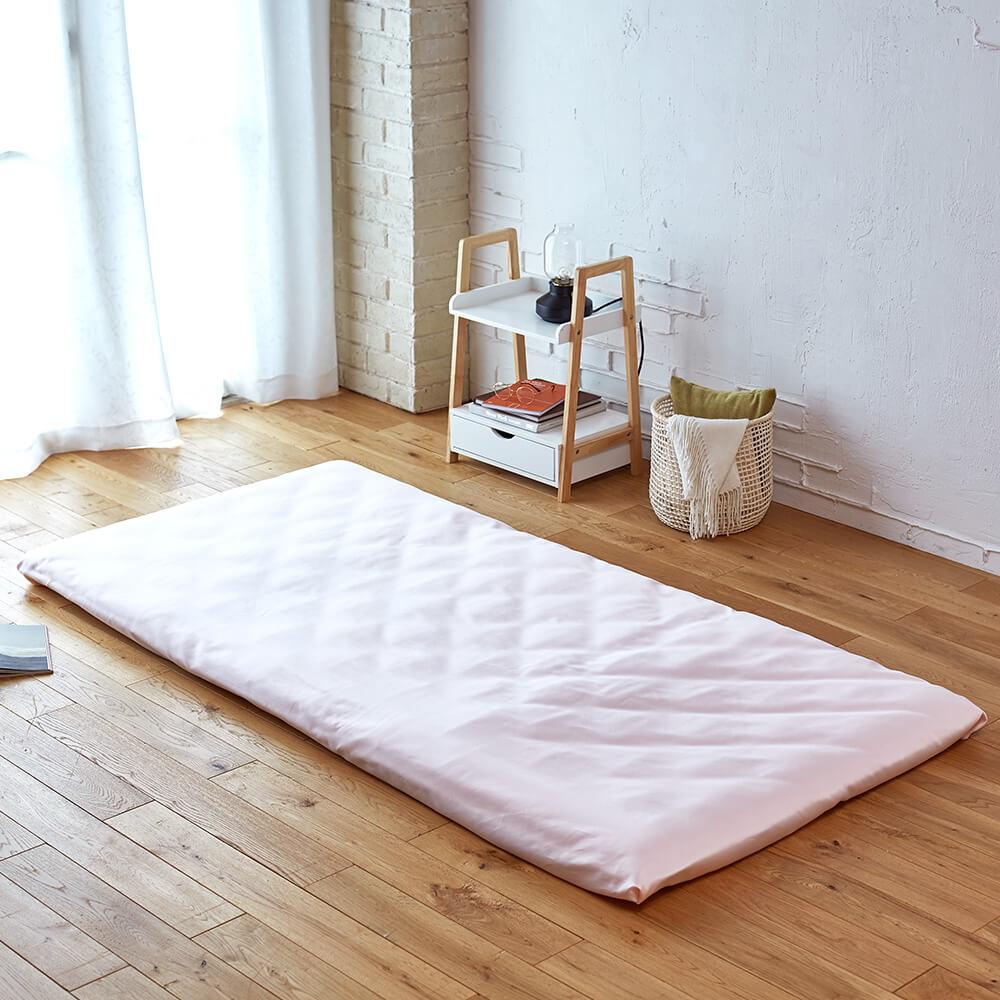 フラットシーツ/デイリーサテンイージーケア シングル：150×250cm
