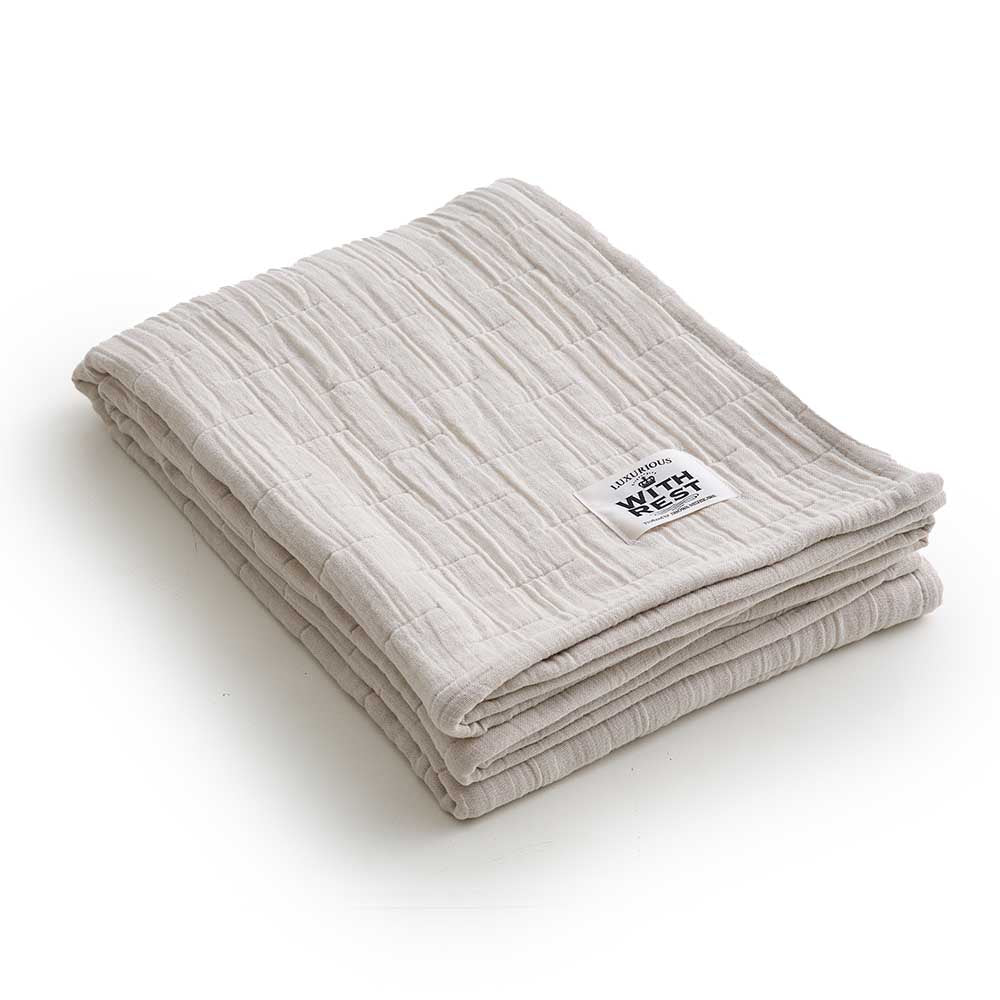 日本製8重織ガーゼケット