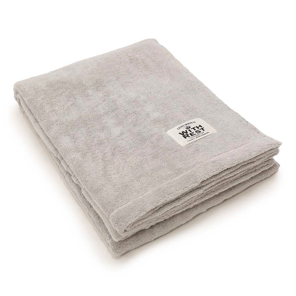 今治タオルケット/ロングパイル・ボリュームタイプ 140×200cm グレー