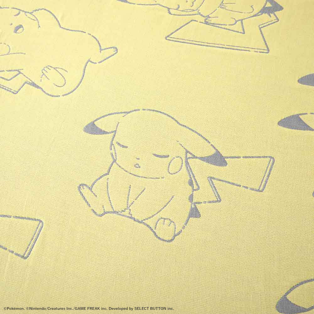 ポケモンスリープ』4重織ガーゼケット/ピカチュウ – 西川ストア公式本店