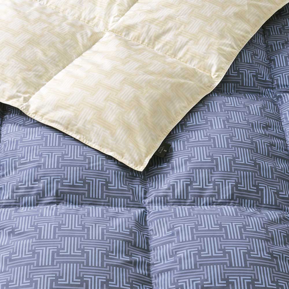 ウォッシャブル羽毛肌掛けふとん/ラマンセⅢ《LANVIN COLLECTION/ランバン コレクション》