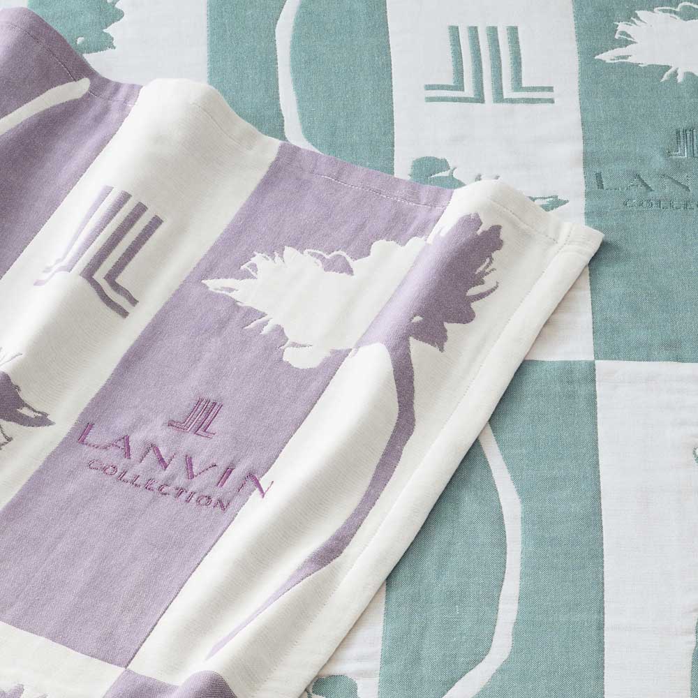 4重織ガーゼケット/ソレイユ《LANVIN COLLECTION/ランバン コレクション》